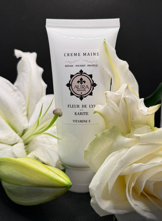 Crème Mains Hydratante à la Fleur de Lys (100g)